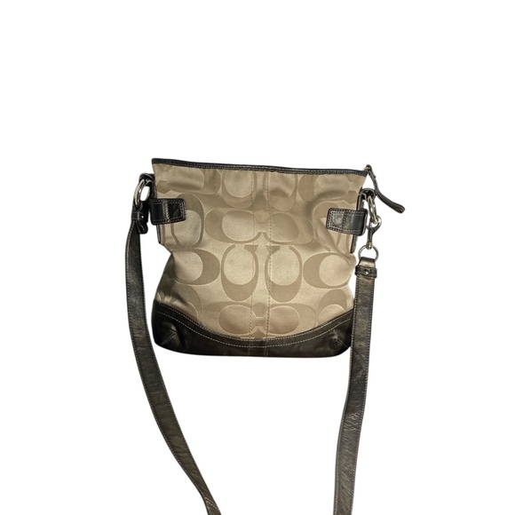 COACH OPTIC CHAIN SIGNATURE BAG LOGO EMBOSSED Women's Bag - Picture 2 of 6